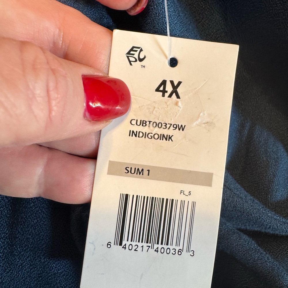 NWT SPRING/SUMMER  Wide Leg Pants  PLUS 4X        #CL - Picture 7 of 9